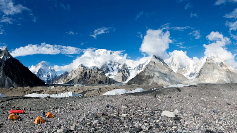 K2 base camp trek, Karakoram, Pakistan