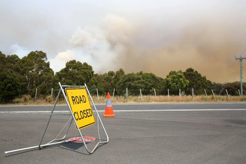 The Fire Is a Hundred Kilometres Away